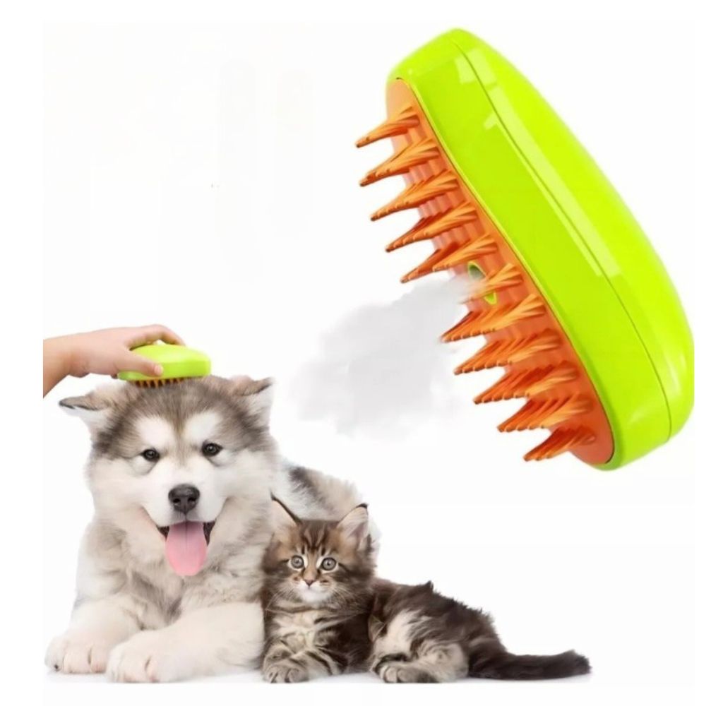 Cepillo con vapor para Mascotas